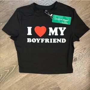 I LOVE MY BOYFRIEND TOP